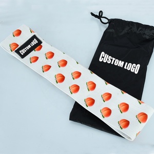 2022 new high quality Custom Pattern Hip Circle <b>Resistance</b> <b>Bands</b>, Fabric <b>resistance</b> <b>bands</b> <b>Set</b> For Exercising - Product Image 2