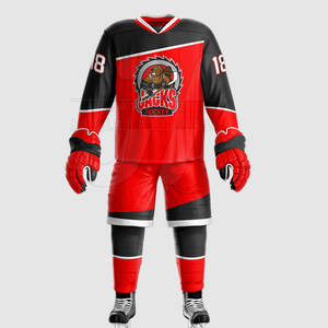 Conjuntos de Ropa Deportiva de Hockey sobre Hielo para Hombre de Primera Calidad, Hechos a Medida, con 100% Poliéster y Logotipo Personalizado en Venta - Product Image 1