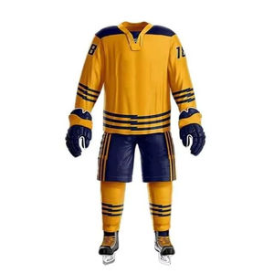 OEM 2026 Vente en gros Uniforme de hockey sur glace imprimé de bonne qualité pour sports d'équipe, meilleur prix, logo personnalisé, short respirant unisexe adulte - Product Image 3