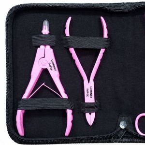 LUMINEX 5PCS Pink Stainless Steel Tattoo Tools Kit For Permanent Makeup Durable Professional Piercing Accessories - Product Image 3