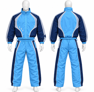 Veste coupe-vent streetwear personnalisée, écologique, coupe ajustée, épaisse, unie, avec fermeture éclair et logo imprimé numériquement - Product Image 6