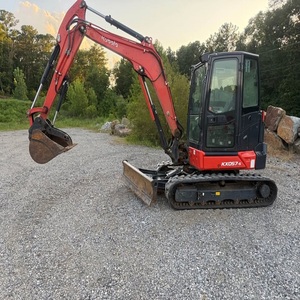 Excavatrice Kubota KX057-5 avec système hydraulique avancé, contrôle fluide et conception durable pour travaux de terrassement professionnels - Product Image 5