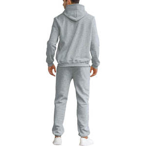 2026 Premium Custom Jogging Wear Training Gym Jogger Track Suits Custom Men's Full <b>Zip</b> <b>Hooded</b> Jogging Wear Tracksuit - Product Image 2