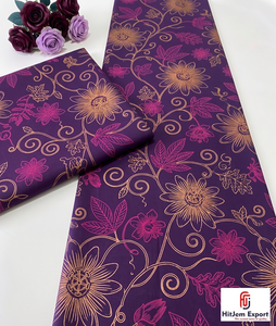 Tela de Algodón Twill Ligera de Alta Calidad con Estampado Africano, Material para Vestidos Ankara, Fabricante de Telas para Exteriores OEM ODM - Product Image 1