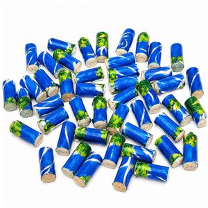 ไส้กรองบุหรี่ LIPTIPS ทำจากเปลือกข้าวโพดธรรมชาติ เป็นมิตรต่อสิ่งแวดล้อม ย่อยสลายได้ทางชีวภาพ |   สีฟ้าผสมสีเขียว | ขนาด 9x20 มม. - Product Image 2