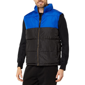 Direct Sale <b>Winter</b> Vest warm <b>Thick</b> Solid Zipper up Sleeveless Vest Men's Down Vests Man truckle Waist <b>coats</b> - Product Image 1