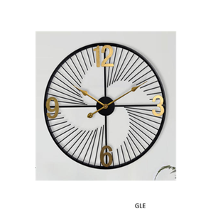 <b>Modern</b> Multicolor <b>Wall</b> <b>Clock</b> for Home Decor Luxury <b>Wall</b> Hanging <b>Clock</b> for Living Room Bedroom & Wedding Gift - Product Image 1
