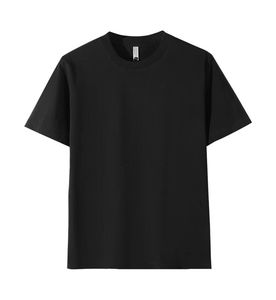 T-shirt formel à manches courtes et col rond pour homme BlanqWear, 100 % coton 200g, antibactérien, séchage rapide, écologique, personnalisable, coupe ample - Product Image 3