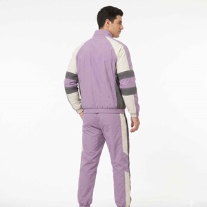 Windbreaker Tracksuit Pants and <b>Jacket</b> 100% Nylon Men Zip up Two Piece Wind Break Sweat Suit for Men's - Product Image 6