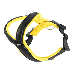 Harnais rembourré de haute qualité pour chien avec boucle en alliage et anneau en D, gilet respirant et réglable anti-traction pour chiens de taille moyenne - Product Image 1