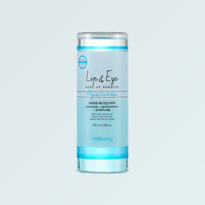 Démaquillant pour les lèvres et les yeux Real Beauty Makeup Korean K-Beauty RB Bloomy Makeup, 4 types, 100 ml, fabriqué en Corée, à base de pépins de pomme - Product Image 2