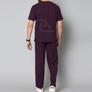 Men Hospital Scrub <b>Suit</b> Medical Uniform Nursing Workwear Doctor Clothing Comfortable Daily Wear - Product Image 2