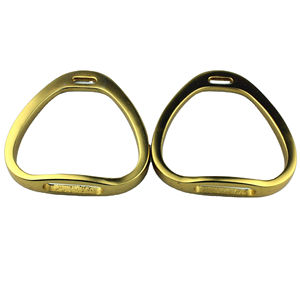 Étriers vétérinaires solides en acier inoxydable pour chevaux, réutilisables, réglables, personnalisés, antidérapants, protection de la cheville, sécurité équestre - Product Image 2