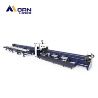 Mesin Pemotong Laser Serat Profesional untuk Tabung Logam 12000W Daya Tinggi CNC Perangkat Lunak Cypcut AI/PLT Pemuatan Otomatis