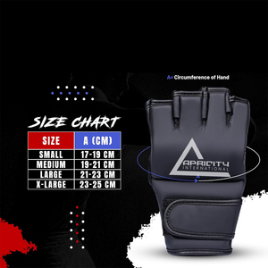 High Quality Adult MMA Gloves <b>Black</b> Color Genuine Leather Fight Training Gloves Adjustable Wrist Strap Lightweight UV Protection - Product Image 5
