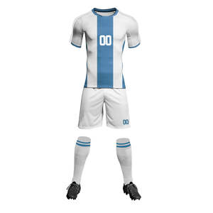 Último Diseño en Camisetas y Pantalones Cortos de Fútbol para Hombre, Uniformes de Fútbol con Logotipo Personalizado para Adultos, Ropa de Fútbol 2025, Servicio OEM - Product Image 5