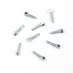 High Performance Weather-Resistant Stainless Steel Hex Drive Self-Drilling <b>Screws</b>-Class 8 Grade Zinc Plated Metric Fasteners - Product Image 3