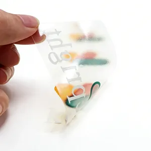 Autocollant de transfert de logo en PP imperméable imprimé sur mesure pour boîtes en verre - Product Image 2