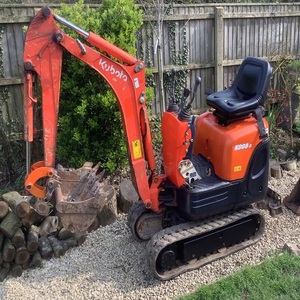 Mini-excavatrice Kubota K008-3 à prix avantageux, moteur diesel, petite pelle sur chenilles, achat en gros de qualité supérieure - Product Image 4