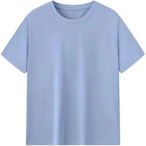 Camiseta de Algodón Premium para Hombre, Suave y Transpirable, Cuello Redondo, Manga Corta, Informal, para Uso Diario, Cómoda, Clásica y a la Moda - Product Image 2