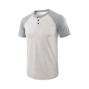 เสื้อยืดแขนสั้นผู้ชายแบบเรกแลน - ผ้าฝ้าย/โพลีเอสเตอร์ผสม 100% พิมพ์ลายซิลค์สกรีน ผลิตจำนวนมากจากบังกลาเทศ - Product Image 1