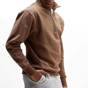 เสื้อสเวตเชิ้ตผู้ชายแบบลำลองหรูหรา คอซิป แขนยาว ทรงทันสมัย สไตล์ฤดูหนาว - Product Image 3