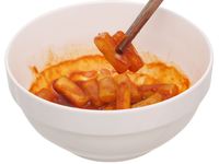 O'Food Korean Sweet and Sour Tokpokki 140g Instant Rice Cake Mild Flavor for All Ages Bulk Wholesale Export