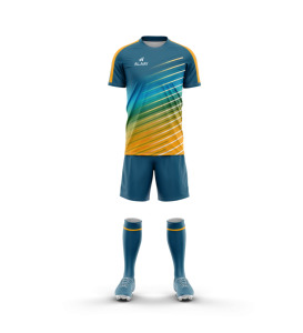 Diseño de Camiseta de Fútbol Fluorescente Verde Personalizada, Camisetas de Fútbol Sublimadas de Secado Rápido, Conjunto de Uniforme para Club o Equipo de Fútbol - Product Image 6