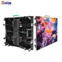 Écran LED de location à connexion souple, maintenance frontale, P2.6 P2.97 P3.91 P4.81, 500x500 500x1000, Mur vidéo LED pour scène et événements