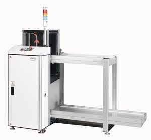 อุปกรณ์ประกอบแผงวงจรพิมพ์, เครื่องจัดการแผงวงจร, เครื่องเราเตอร์, เครื่องจัดการวัสดุอัตโนมัติ, เครื่องป้อนแผงวงจร, สายพานลำเลียง, เครื่องบัฟเฟอร์, เครื่องทำเครื่องหมายด้วยเลเซอร์ - Product Image 4