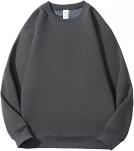 High Quality 350-550 GSM Men's Oversized Pullover Hoodie Custom Logo Eco-Friendly Fleece Premium Drop Shoulder Spring Sweatshirt - Product Image 3