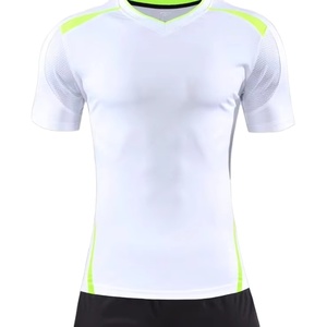 Ensemble d'uniformes de football - Manches courtes 100% coton personnalisable de haute qualité - Product Image 1