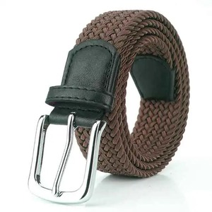 Cinturones de Tela Elástica Tejida de Alta Calidad Personalizados al por Mayor en Múltiples Colores para Montar a Caballo, Unisex - Product Image 3