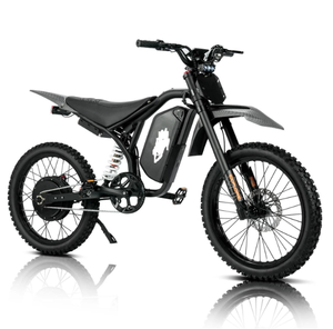 La Mejor Motocicleta Eléctrica Todoterreno Clásica Nueva, 3000W, 60V, 32Ah, 19 Pulgadas, 49 mph, para Adultos, 60 Millas de Autonomía - Product Image 1