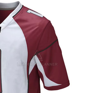 Nouveauté - Vêtements de sport - Impression personnalisée du nom - Tissu 100% polyester - Meilleur prix - Maillot de football américain - Product Image 5