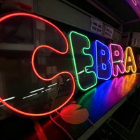 Bandes lumineuses LED néon personnalisées pour les entreprises, les cafés, les salons de beauté, les fêtes, utilisation IP67 AC 85-265V, éclairage décoratif d'intérieur
