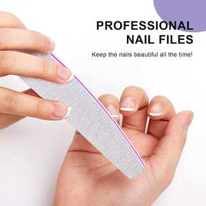 Lima de uñas duradera para manicura y pedicura, lavable y reutilizable, con núcleo acolchado - Product Image 6