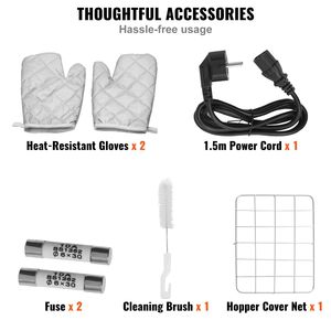 Pressa per Olio Elettrica in Acciaio Inox 850W, Temperatura Regolabile 0-300°C/32-572°F, Estrattore di Olio a Caldo - Product Image 6