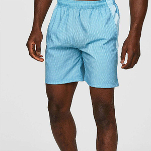 Shorts de sport décontractés pour hommes, respirants, séchage rapide, taille élastique non tissée, service OEM personnalisé, motif uni pour adultes et garçons - Product Image 1