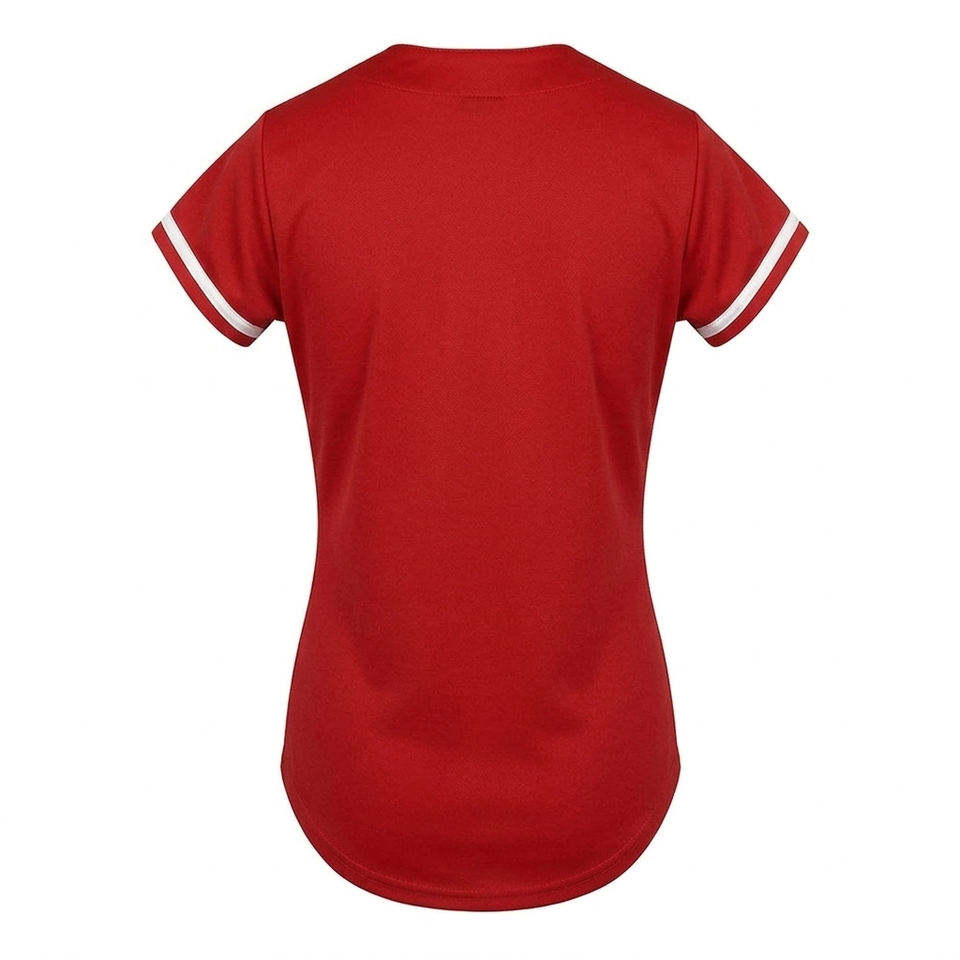 Custom Logo Women's Baseball Jersey Slim Fit Softball Uniform Full ...