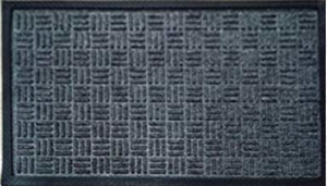 Jucor QR-03 - Felpudo Moderno para Entrada de Casa, Antideslizante, Resistente a la Suciedad, con Diseño Geométrico en Relieve - Product Image 2