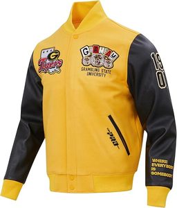 Veste universitaire en laine Ransom pour hommes, style campus - Product Image 3