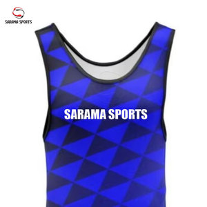 Singlet de lucha transpirable para hombre, totalmente personalizado, nueva moda, superventas, calidad premium, a precio económico. - Product Image 2