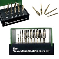 Kit de fraises professionnel |   Kit de forets d'implantation pour le lifting du sinus maxillaire et la chirurgie de condensation osseuse – Outils et kit pour lifting et condensation osseuse des sinus