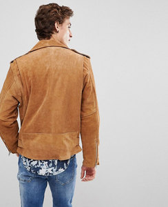 Chaqueta bomber de cuero de gamuza transpirable de béisbol personalizada con bordado de chenilla de alta calidad de fabricante OEM - Product Image 2