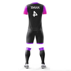 Tenue de football et de rugby pour hommes et enfants, 100 % polyester, séchage rapide, impression par sublimation intégrale, pour équipes adultes - Product Image 6
