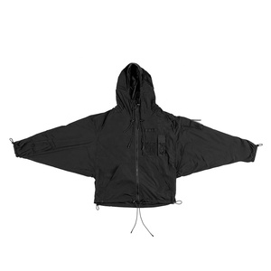 Servicio OEM Personalizado del Fabricante, Chaqueta Deportiva Casual con Capucha, Impermeable, Reversible, con Cierre y Bordado, para Hombre, de Nailon - Product Image 1
