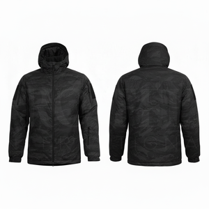 New Design Waterproof Camouflage <b>Hooded</b> Jacket Windproof Outdoor <b>Winter</b> <b>Coat</b> Lightweight Protective <b>Hooded</b> Windbreaker Jackets - Product Image 2