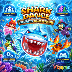 Kit de jeu d'arcade multijoueur VGAME Shark Dance 5.6 avec plateau de jeu et logiciel pour bornes d'arcade - Product Image 1