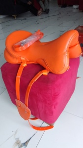 Selle Western en cuir véritable de haute qualité, faite à la main, confortable et légère, style anglais, durable, produits d'équitation, Inde - Product Image 2